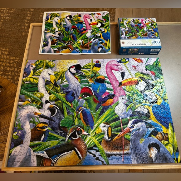 Master Pieces Colorful Bird Jigsaw Puzzle - Picture 2 of 7